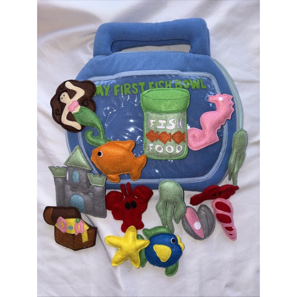 My First Fish Bowl‎ 14-Piece Soft Plush